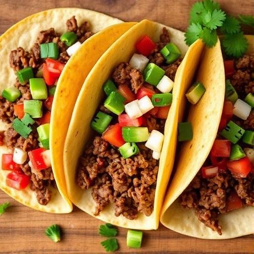Tacos Mexicanos de Carne