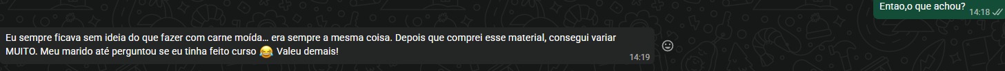 Depoimento WhatsApp 1
